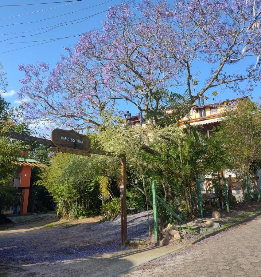 Chalé do Tibet Vale da Utopia Pinheira Esterno foto